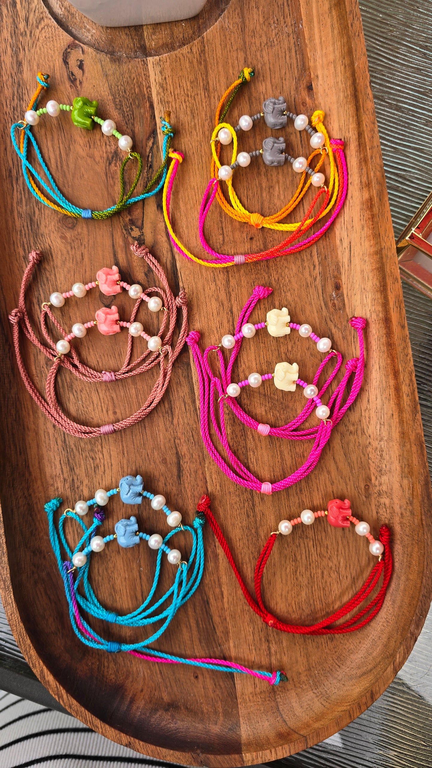 Little elephant bracelets