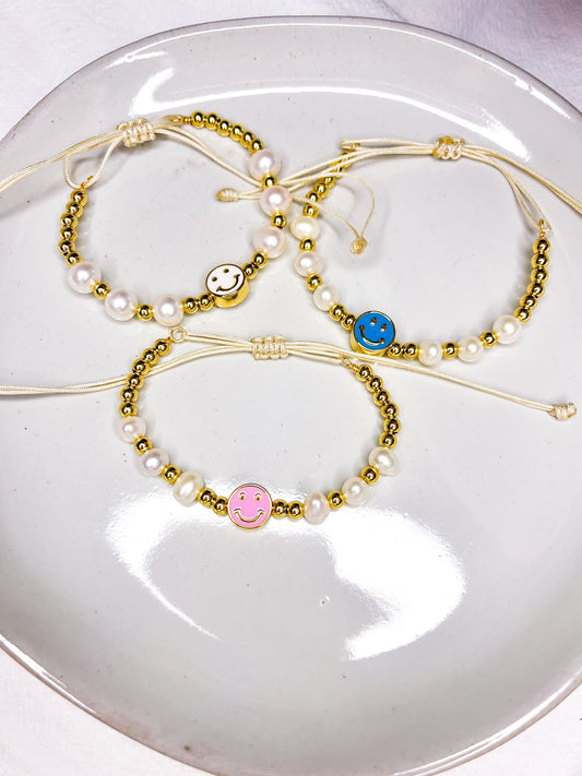 Happy face bracelet